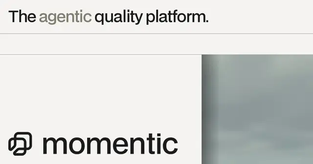 Momentic official site preview